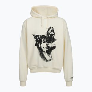 Vyriškas džemperis PROSTO Hoodie Bark off white