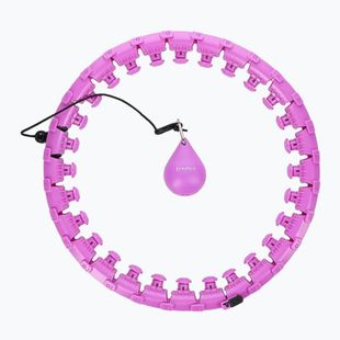 Hulahop su skirtukais ir svarmenimis HMS HHW12 rožinės spalvos 17-44-525