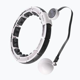 Hula hop su svarmeniu ir skaitikliu HMS HHM16 balta