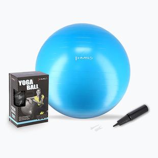 HMS gimnastikos kamuolys YB01 Naujas 75 cm žydras