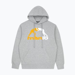 Vyriškas džemperis MANTO Logo Hoody pilkas