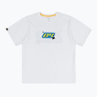 Marškinėliai MANTO Racing Oversize balti