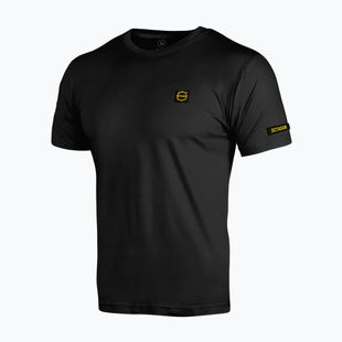 Vyriški marškinėliai Octagon Small Logo black/gold