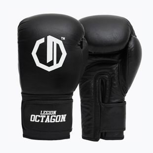 Bokso pirštinės Octagon Legion Authority black/white