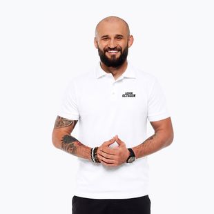 Vyriški polo marškinėliai Octagon Legion HFT Polo white