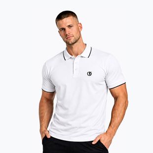 Vyriški polo marškinėliai Octagon Legion Tipped Small Logo 3D Polo white