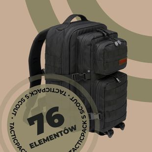 Evakuacinė kuprinė TACTICPACK Scout 40 l black