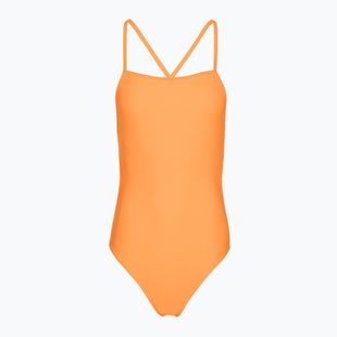 Moteriškas vientisas maudymosi kostiumėlis Clap Dwuwarstwowy Wiązany summer orange