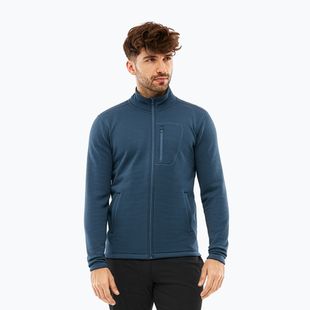 Vyriškas žygio džemperis Viking Admont Full Zip navy