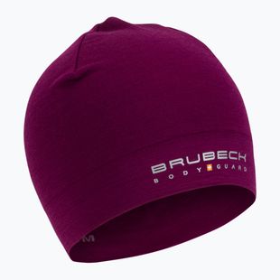 Brubeck HM10180 Extreme Wool slyvinė terminė kepurė