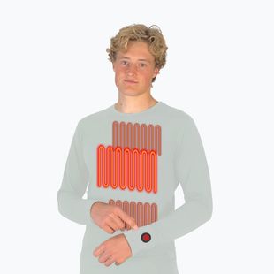 Šildomas džemperis Glovii GJ1G pilkas