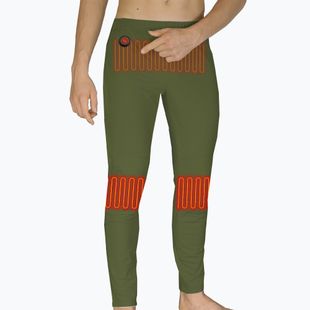 Šildomos kelnės Glovii GP1C žalios