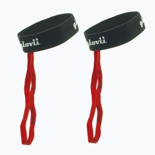 Pirštinių pakabukas su elastine juostele Glovii 2 vnt. GSHN juodas