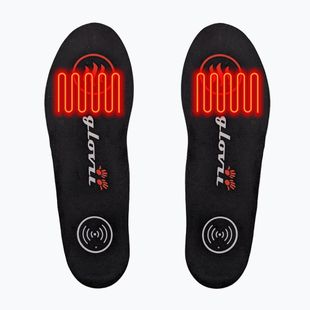 Glovii GW3 šildomi slidinėjimo batų įdėklai juodi