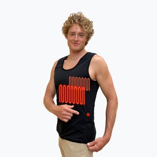 Glovii GV2 šildoma liemenė juoda