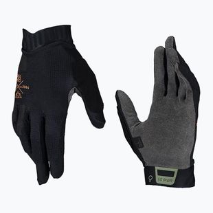 Moteriškos dviračių pirštinės Leatt MTB 1.0 GripR stealth