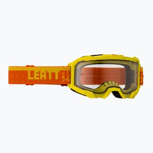 Dviračių akiniai Leatt Velocity 4.5 citrus/clear