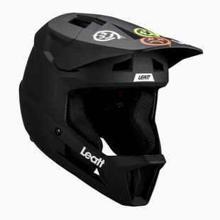 Vaikiškas dvirąčio šalmas Leatt MTB Gravity 1.0 V25 Jr black