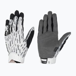 Moteriškos dviračių pirštinės Leatt MTB 1.0 GripR trails white