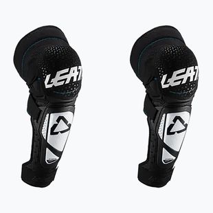 Leatt 3DF Hybrid EXT kelio ir blauzdikaulio apsaugos baltos ir juodos spalvos 5019410190