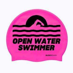 Plaukimo kepuraitė BuddySwim OWS Silicone pink