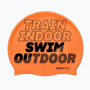 Plaukimo kepuraitė BuddySwim TSO Silicone orange