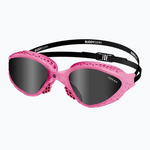 Plaukimo akiniai BuddySwim Ozean pink/black/smoke