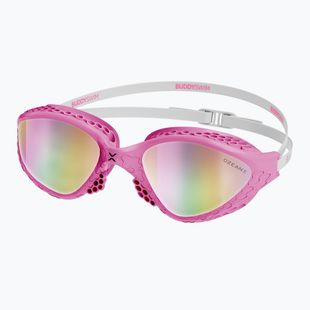 Plaukimo akiniai BuddySwim OzeanX Mirror pink/white/iridium