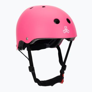 Vaikiškas šalmas Triple Eight Youth Lil 8 Staab neon pink
