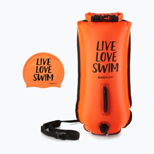 Apsauginis plūduras BuddySwim LLS Dry Bag 28 l orange