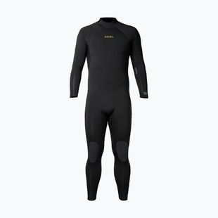 Vyriškas plaukimo kostiumas Xcel Comp 4/3 mm Back Zip Full black