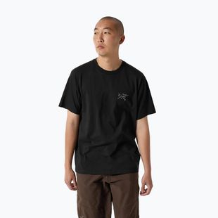 Vyriški marškinėliai Arc'Teryx Kragg SL Cotton black