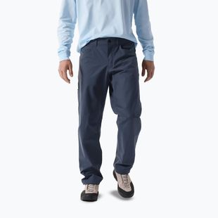 Vyriškos žygių kelnės Arcteryx Kragg Cotton black sapphire
