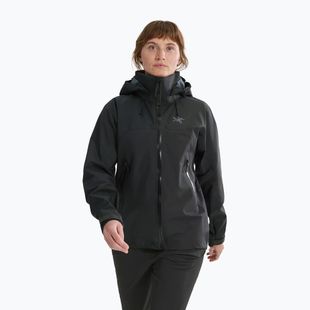 Moteriškas lietaus paltas Arcteryx Beta AR black