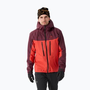 Vyriška striukė nuo lietaus Arc'teryx Alpha mars/dynasty