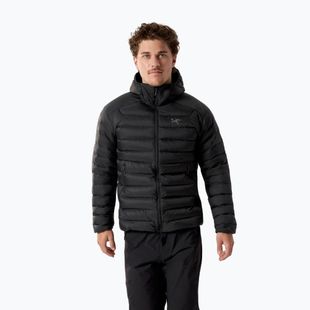 Vyriška pašiltinta striukė Arcteryx Cerium Hoody black