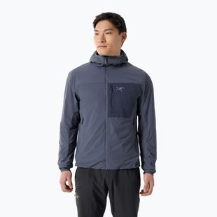 Vyriška pašiltinta striukė Arcteryx Proton SL Hoody dark stratus/black sapphire