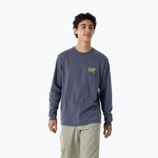 Vyriški ilgomis rankovėmis marškinėliai Arcteryx Kragg SL Cotton Bird Tile dark stratus/euphoria