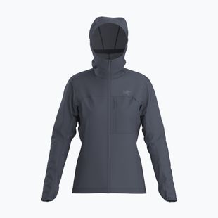 Moteriška vėjo nepraleidžianti striukė Arcteryx Squamish Hoody dark stratus