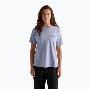 Moteriški marškinėliai Arcteryx Kragg Cotton Little Bird Crew kasumi