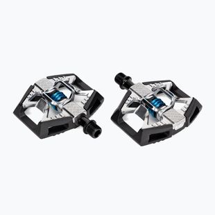 Dviračių pedalai Crankbrothers Double Shot 2 black/silver/blue