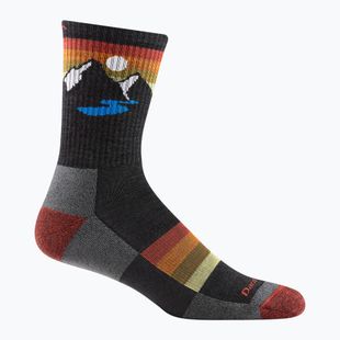 Vyriškos kojinės Darn Tough Sunset Ridge Micro Crew Lightweight with Cushion charcoal