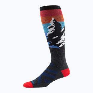 Vyriškos kojinės Darn Tough Solstice OTC Lightweight charcoal