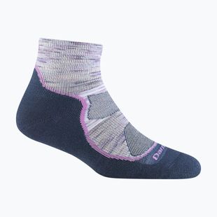 Moteriškos kojinės Darn Tough Light Hiker 1/4 Sock Cushion cosmic purple