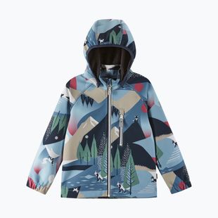 Vaikiška softshell striukė Reima Vantti blue ocean