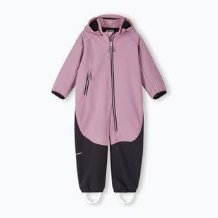 Vaikiškas softshell kombinezonas Reima Mjosa grey pink