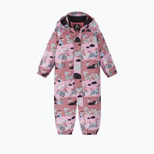 Vaikiškas slidinėjimo kombinezonas Reima Puhuri rose blush