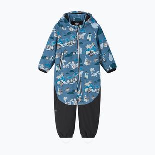 Vaikiškas softshell kombinezonas Reima Moomin Mjosa blue ocean