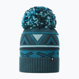Vaikiška žieminė kepurė Reima Kirjoen dark teal