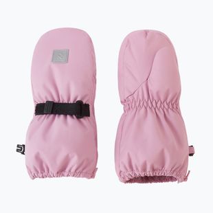 Vaikiškos žieminės pirštinės Reima Villatassu grey pink